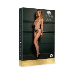 Le Desir String CLOE Noir -FÉMINITÉS boutique string cloe noir 2