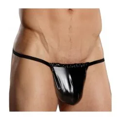 Male Power String POSING STRAP Noir