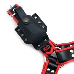 The Red Support Pour Aroma En Cuir Sur Harnais -FÉMINITÉS boutique support pour aroma en cuir sur harnais 4