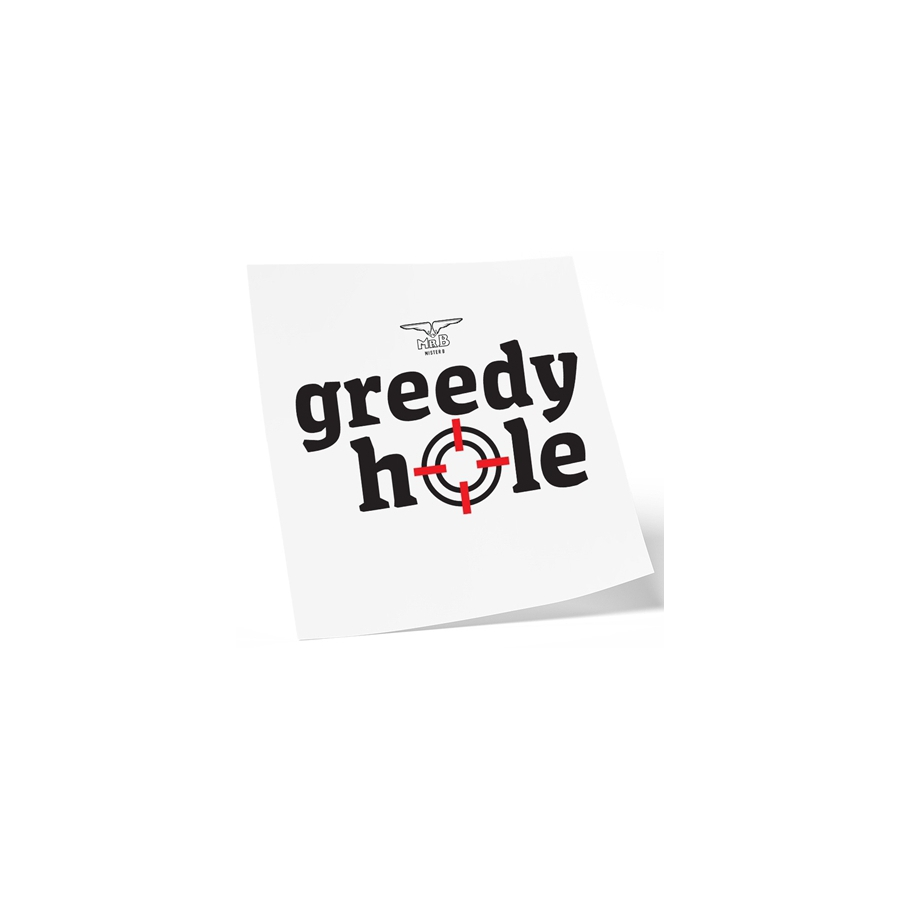 Mr B - Mister B Tatouage éphémère GREEDY HOLE 10 X 10cm 2 Mr B - Mister B Tatouage éphémère GREEDY HOLE 10 X 10cm – Image 2