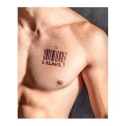 Mr B - Mister B Tatouage éphémère MrB SLAVE 10 X 10cm