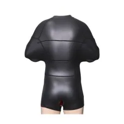 KINKgear Tenue Camisole Complète En Néoprène Noire -FÉMINITÉS boutique tenue camisole complete en neoprene noire 3