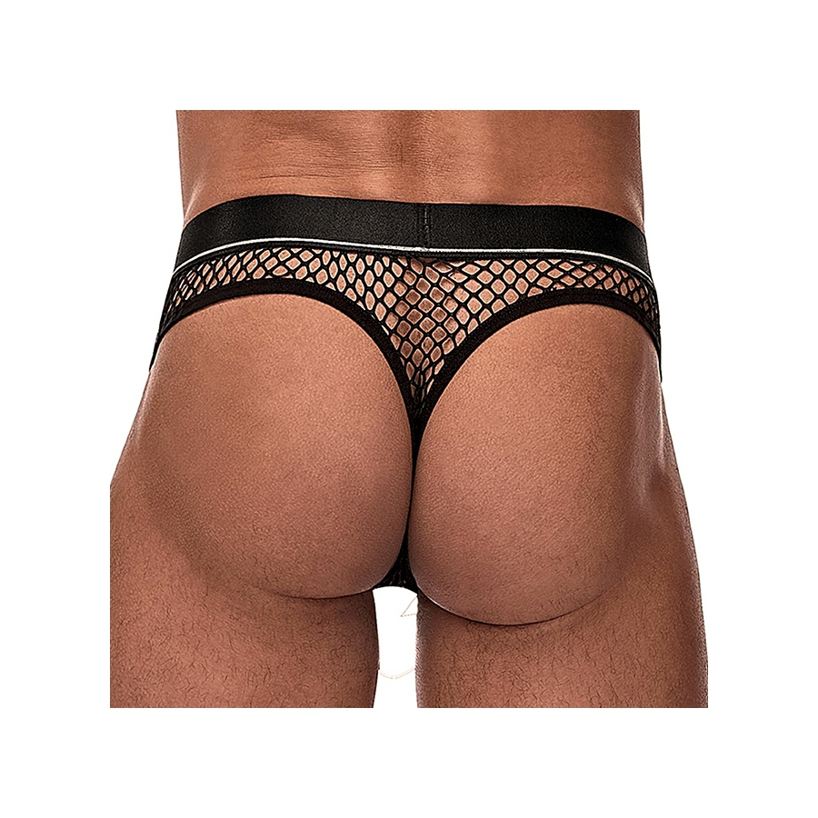 Male Power Thong COCK PIT Noir 2 Male Power Thong COCK PIT Noir – Image 2