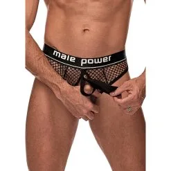 Male Power Thong COCK PIT Noir 8 Male Power Thong COCK PIT Noir -FÉMINITÉS boutique thong cock pit noir 2