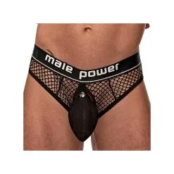 Male Power Thong COCK PIT Noir