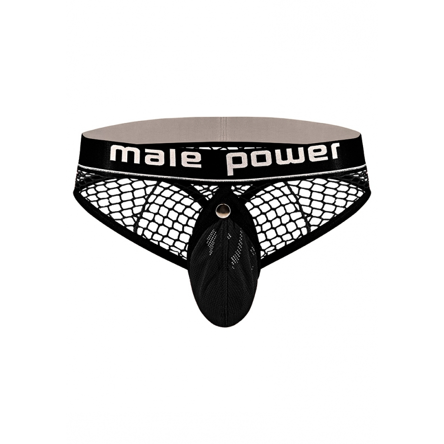 Male Power Thong COCK PIT Noir 5 Male Power Thong COCK PIT Noir – Image 5