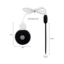 Tige D'urètre Vibrante Silicone GALAKU 10.5cm | Diamètre 4mm -FÉMINITÉS boutique tige d uretre vibrante silicone galaku 105cm diametre 4mm 4