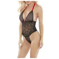 Barely Bare Body Ouvert Zarah - Noir