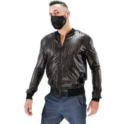 TOF Paris Veste CENTURION Noire -FÉMINITÉS boutique veste centurion noire 3