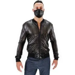 TOF Paris Veste CENTURION Noire -FÉMINITÉS boutique veste centurion noire 4