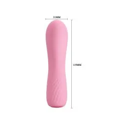 Vibro ALICE Curve Pretty Love 12 X 3 Cm -FÉMINITÉS boutique vibro alice curve pretty love 12 x 3 cm 4