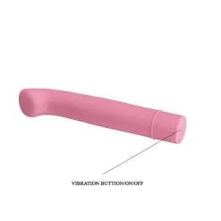Pretty Love Vibro BOGEY - 15 X 2.4 Cm Rose Pastel -FÉMINITÉS boutique vibro bogey 15 x 24 cm rose pastel 5