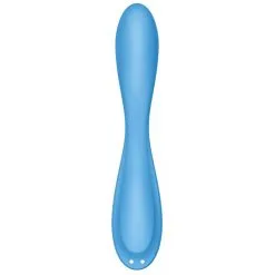 Vibro Connecté G-SPOT FLEX 4+ Satisfyer 20cm Bleu -FÉMINITÉS boutique vibro connecte g spot flex 4 satisfyer 20cm bleu 4