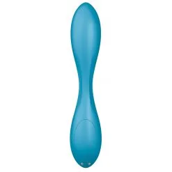 Vibro G-SPOT FLEX 1 Satisfyer 20cm Turquoise -FÉMINITÉS boutique vibro g spot flex 1 satisfyer 20cm turquoise 3