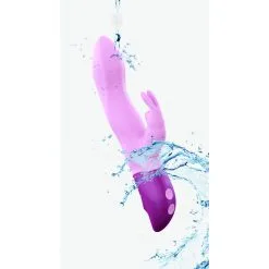 Love To Love Vibro HELLO RABBIT Rose 24 X 4 Cm -FÉMINITÉS boutique vibro hello rabbit rose 24 x 4 cm 2