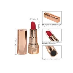 CalExotics Vibro LIPSTICK 8cm Rouge -FÉMINITÉS boutique vibro lipstick 8cm rouge 7