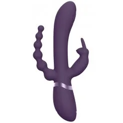 Vive Vibro Rabbit 3 En 1 RINI Violet -FÉMINITÉS boutique vibro rabbit 3 en 1 rini violet 4