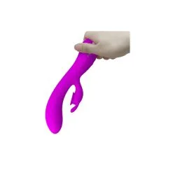 Vibro Rabbit à Aspiration SAM Pretty Love 11 X 3.5 Cm Violet -FÉMINITÉS boutique vibro rabbit a aspiration sam pretty love 11 x 35 cm violet 5