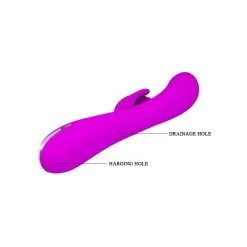 Vibro Rabbit à Aspiration SAM Pretty Love 11 X 3.5 Cm Violet -FÉMINITÉS boutique vibro rabbit a aspiration sam pretty love 11 x 35 cm violet 8