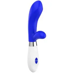 Luminous Vibro Rabbit ACHILLES 20cm Bleu
