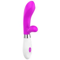Luminous Vibro Rabbit ACHILLES 20cm Rose