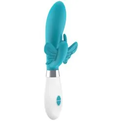 Luminous Vibro Rabbit ALEXIOS 21cm Bleu
