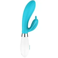 Luminous Vibro Rabbit ALEXIOS 21cm Bleu -FÉMINITÉS boutique vibro rabbit alexios 21cm bleu 3