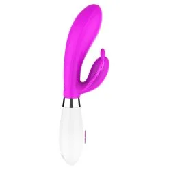 Luminous Vibro Rabbit ALEXIOS 21cm Rose -FÉMINITÉS boutique vibro rabbit alexios 21cm rose 3
