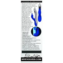 Evolved Vibro Rabbit BUNNY BRIGHT 20cm -FÉMINITÉS boutique vibro rabbit bunny bright 20cm 3