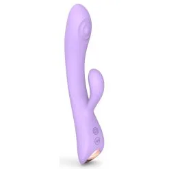 Vibro Rabbit BUNNY & CLYDE Love To Love 22cm Mauve -FÉMINITÉS boutique vibro rabbit bunny clyde love to love 22cm mauve 4
