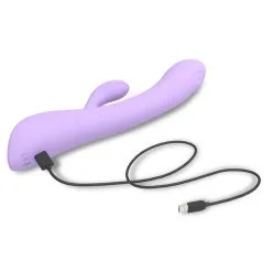 Vibro Rabbit BUNNY & CLYDE Love To Love 22cm Mauve -FÉMINITÉS boutique vibro rabbit bunny clyde love to love 22cm mauve 5