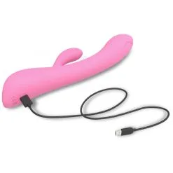 Vibro Rabbit BUNNY & CLYDE Love To Love 22cm Rose -FÉMINITÉS boutique vibro rabbit bunny clyde love to love 22cm rose 4