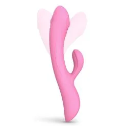 Vibro Rabbit BUNNY & CLYDE Love To Love 22cm Rose -FÉMINITÉS boutique vibro rabbit bunny clyde love to love 22cm rose 5