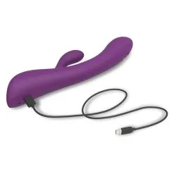 Vibro Rabbit BUNNY & CLYDE Love To Love 22cm Violet -FÉMINITÉS boutique vibro rabbit bunny clyde love to love 22cm violet 5