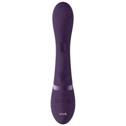 Vive Vibro Rabbit CATO 21 X 3.6cm Violet -FÉMINITÉS boutique vibro rabbit cato 21 x 36cm violet 3