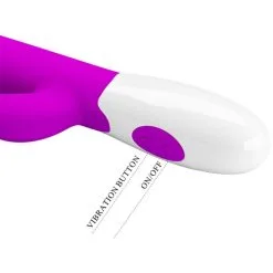 Vibro Rabbit CENTAUR Pretty Love 20cm -FÉMINITÉS boutique vibro rabbit centaur pretty love 20cm 3