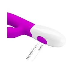 Vibro Rabbit CERBERUS Pretty Love 21cm Violet -FÉMINITÉS boutique vibro rabbit cerberus pretty love 21cm violet 2