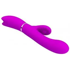 Vibro Rabbit CLIT VIBE Pretty Love 10 X 3.2cm Rose -FÉMINITÉS boutique vibro rabbit clit vibe pretty love 10 x 32cm rose 5