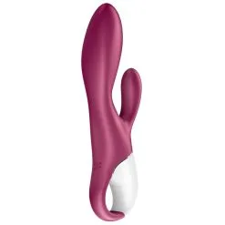 Vibro Rabbit Connecté HEATED AFFAIR Satisfyer 20cm Mauve -FÉMINITÉS boutique vibro rabbit connecte heated affair satisfyer 20cm mauve 6