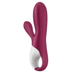 Vibro Rabbit Connecté HOT BUNNY Satisfyer 17 X 3.5cm -FÉMINITÉS boutique vibro rabbit connecte hot bunny satisfyer 17 x 35cm 3