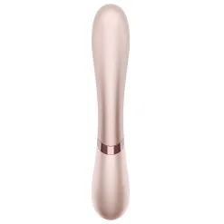 Vibro Rabbit Connecté HOT LOVER Satisfyer 20 X 3cm Silver -FÉMINITÉS boutique vibro rabbit connecte hot lover satisfyer 20 x 3cm silver 4