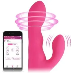 Vibro Rabbit Connecté NORA Lovense 12 X 3.4 Cm