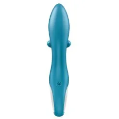 Vibro Rabbit EMBRACE ME Satisfyer 20cm Bleu -FÉMINITÉS boutique vibro rabbit embrace me satisfyer 20cm bleu 3