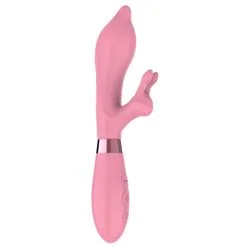 TOYJOY Love Rabbit Vibro Rabbit FUNKY PLAYHOUSE 21cm Rose -FÉMINITÉS boutique vibro rabbit funky playhouse 21cm rose 3