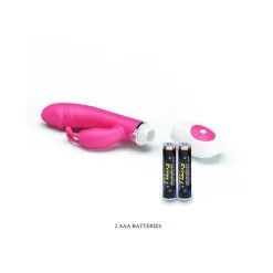 Pretty Love Vibro Rabbit Gene Voice Controle Rose -FÉMINITÉS boutique vibro rabbit gene voice controle rose 4
