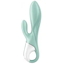 Vibro Rabbit Gonflable AIR PUMP BUNNY 5+ Satisfyer 20cm -FÉMINITÉS boutique vibro rabbit gonflable air pump bunny 5 satisfyer 20cm 2