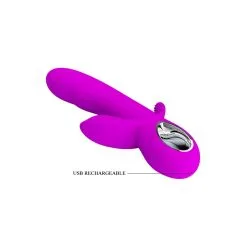 Vibro Rabbit HUMPHRAY Pretty Love 10 X 3 Cm 16 Vibro Rabbit HUMPHRAY Pretty Love 10 X 3 Cm -FÉMINITÉS boutique vibro rabbit humphray pretty love 10 x 3 cm 7