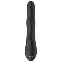 Vibro Rabbit IZARA Vive 22cm Noir -FÉMINITÉS boutique vibro rabbit izara vive 22cm noir 3