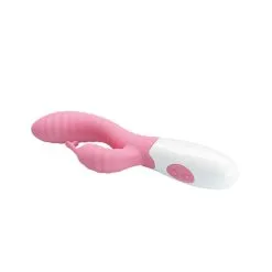 Vibro Rabbit PETE Pretty Love 10 X 3 Cm -FÉMINITÉS boutique vibro rabbit pete pretty love 10 x 3 cm 7