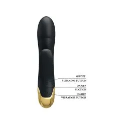 Vibro Rabbit ROYAL PLEASURE NAUGHTY Pretty Love 20 X 3.7 Cm -FÉMINITÉS boutique vibro rabbit royal pleasure naughty pretty love 20 x 37 cm 4